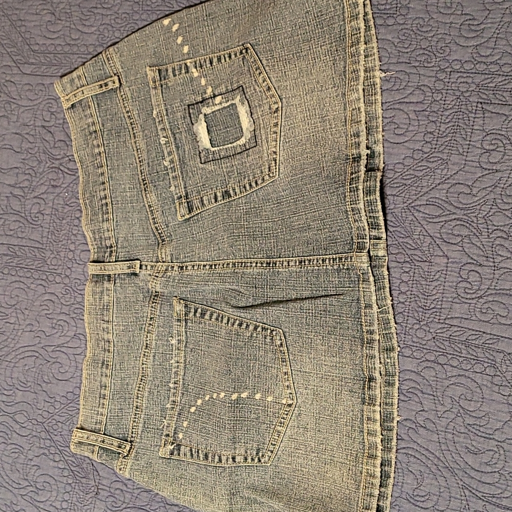 VANILKA STAR DENIM SKIRT